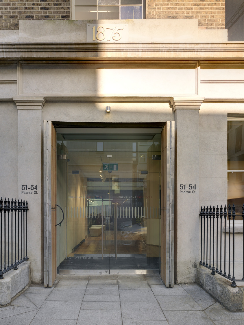 Henry J Lyons' practice is situated behind a restored Victorian facade on Pearse Street.