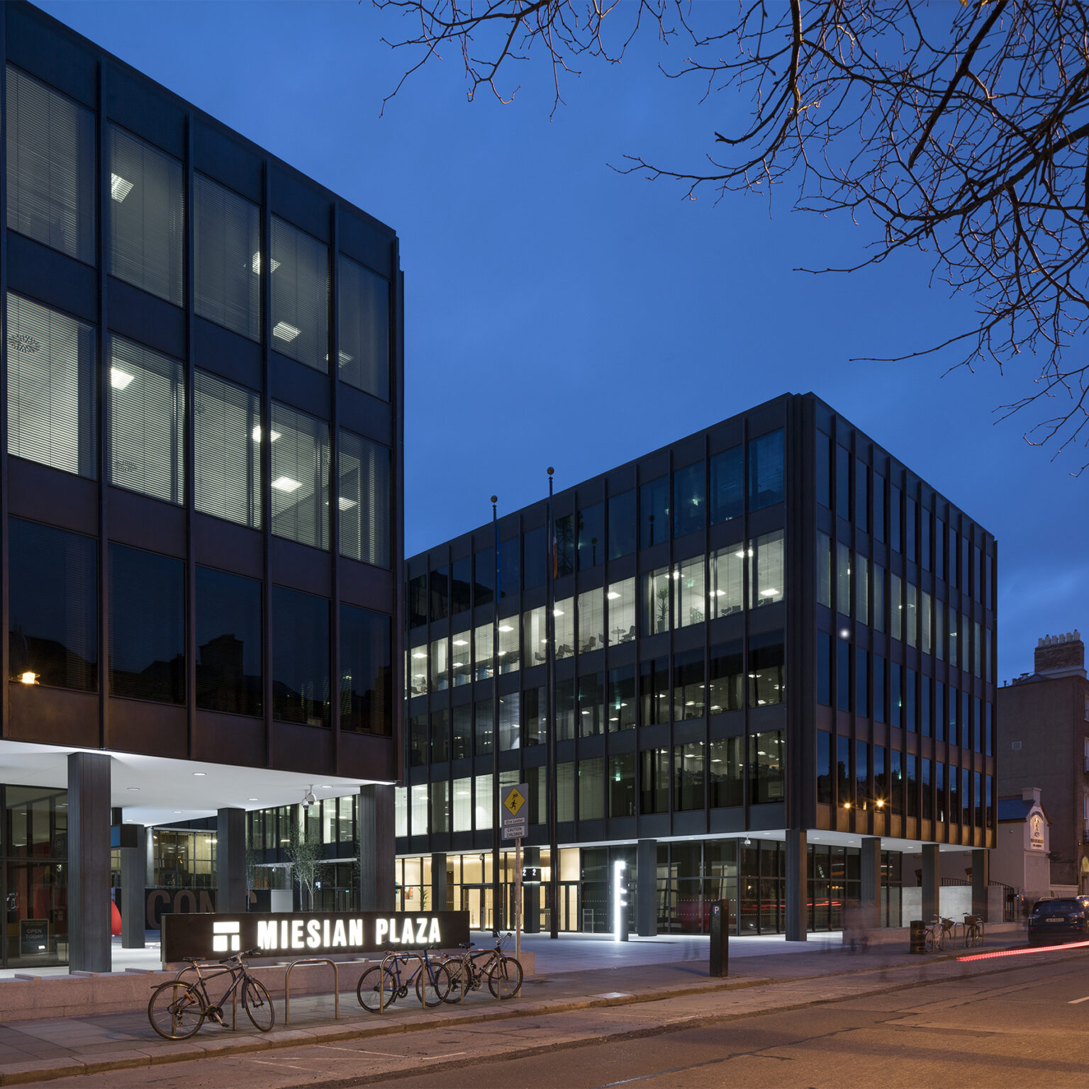 Miesian Plaza Sustainable Design for Place and People Open House