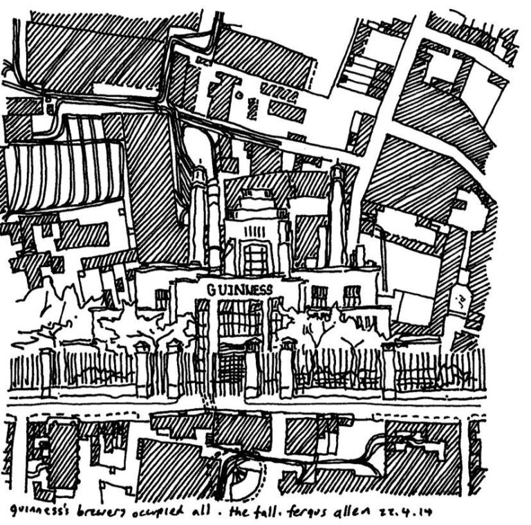 City Lines-Exploring the city through sketches and words