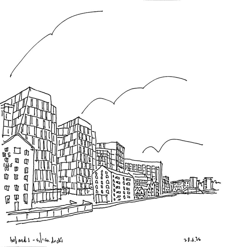City Lines: exploring the city through sketches and words